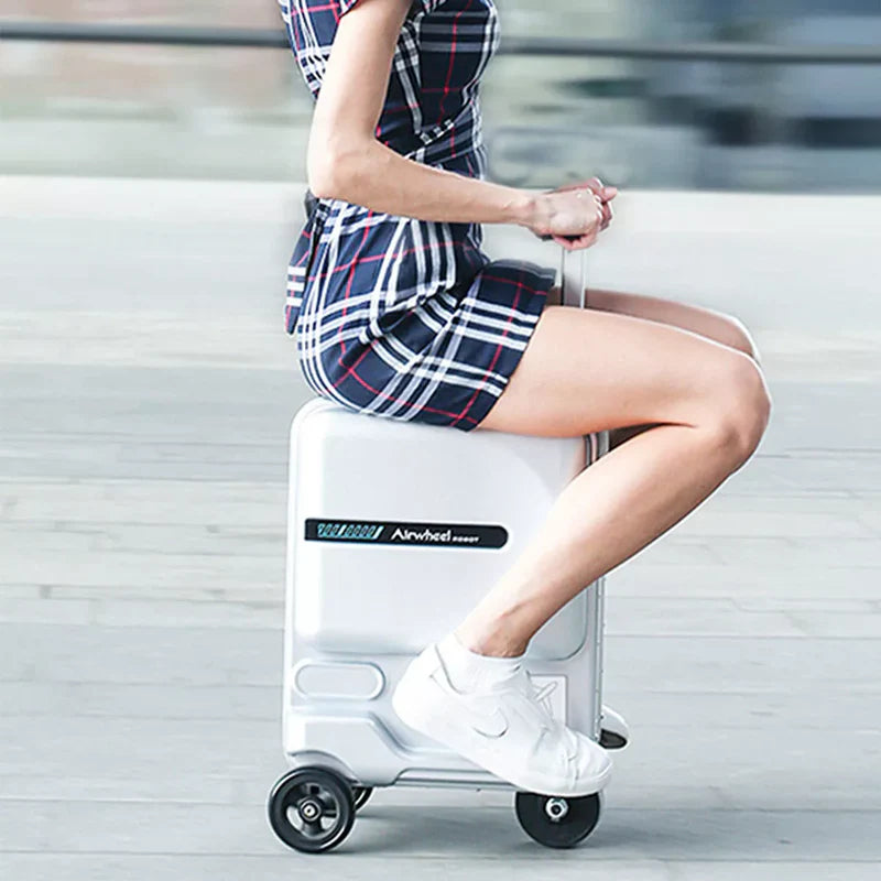 Airwheel SE3miniT Motorized Suitcase Rideable Luggage Scooter Carry-On