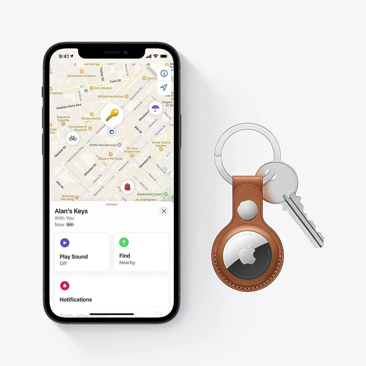 Apple AirTag (1 Pack) - Toottoot SG