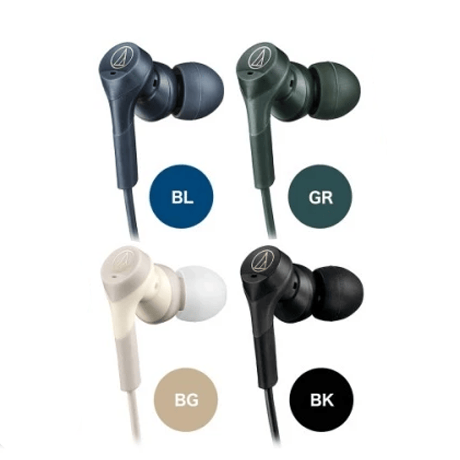 Audio-Technica ATH-CKS330NC Wired In-Ear Headphones with Noise Reduction and USB Type-C Connector