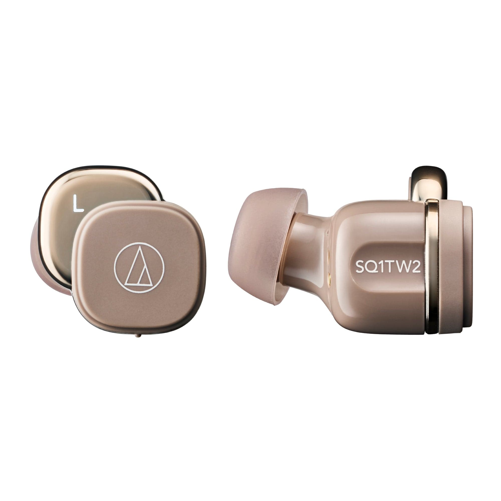 Audio-Technica ATH-SQ1TW2 True Wireless Earphones Cafe Latte