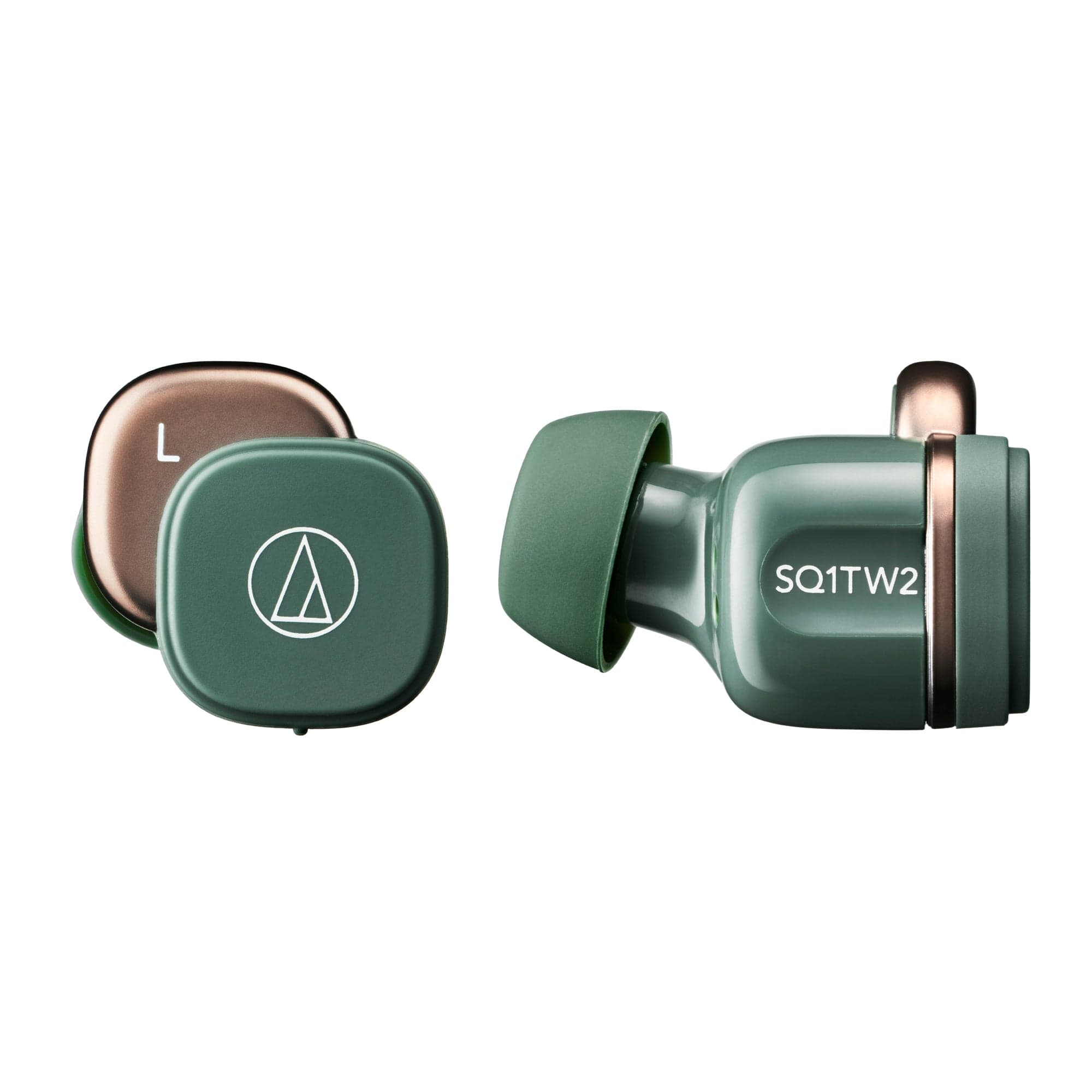 Audio-Technica ATH-SQ1TW2 True Wireless Earphones Forest Green