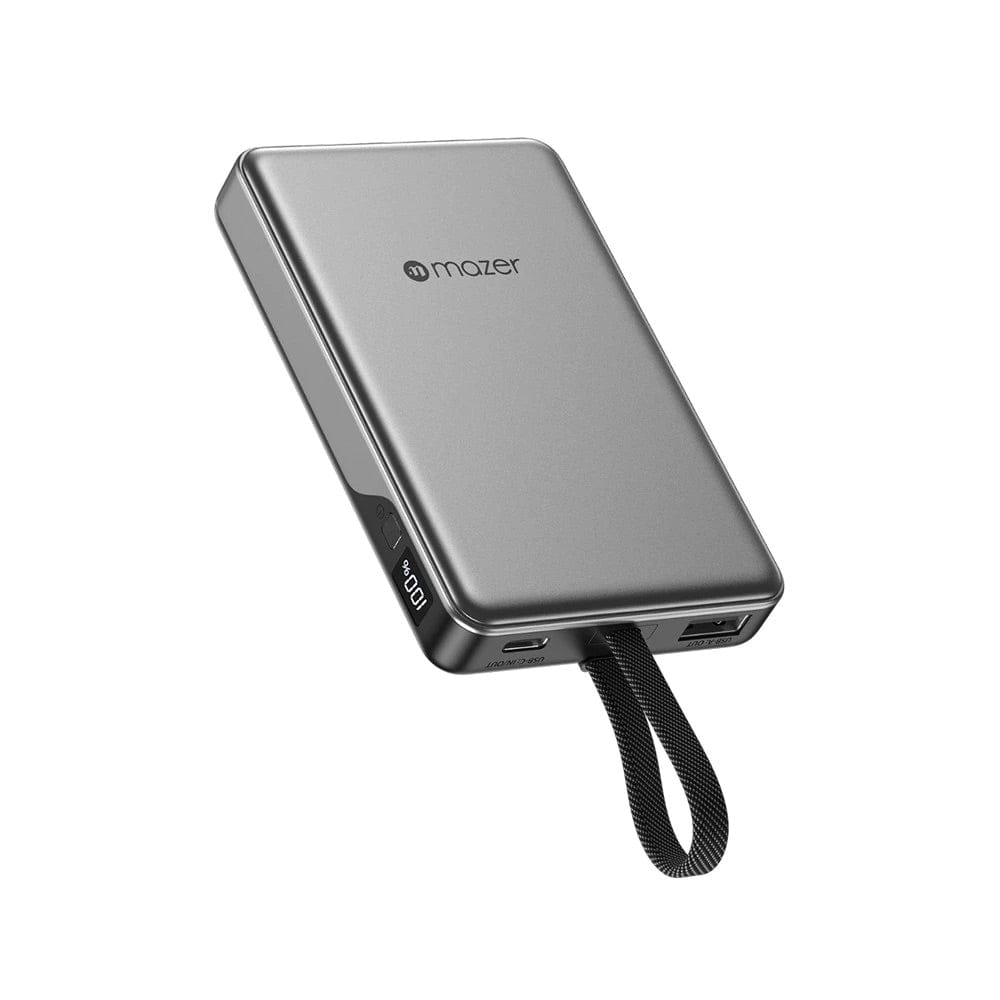 Mazer 10000mAh PD35W Fast Charging Powerbank with Built-in USB-C Cable (CCC Certified)