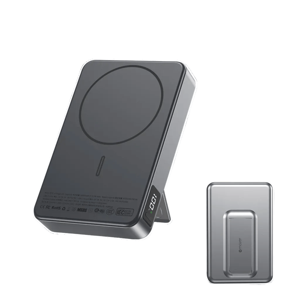 Mazer MagAir20 10,000 mAh 15W PD30W Magnetic Wireless Power Bank (CCC Certified)