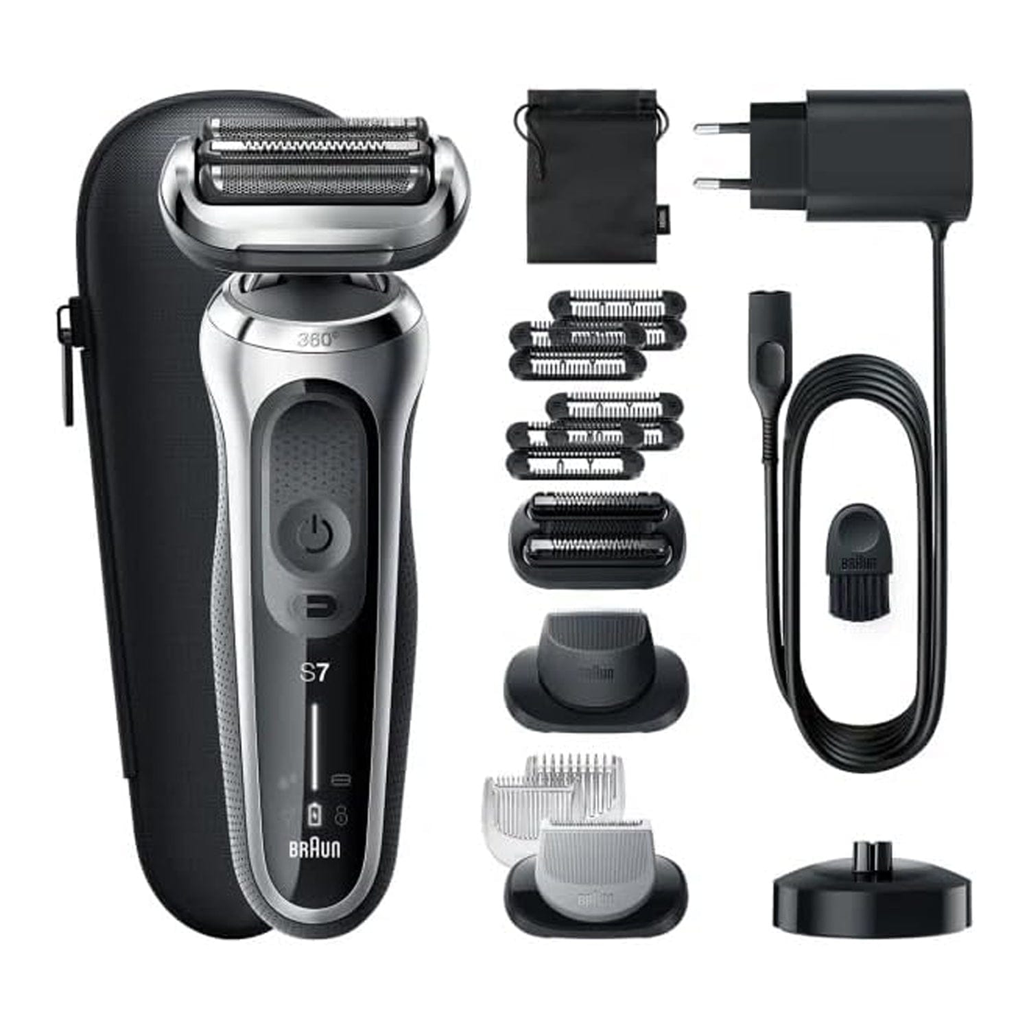 Braun Series 7 71-S4862cs Wet & Dry Shaver with Charging Stand & Attachment