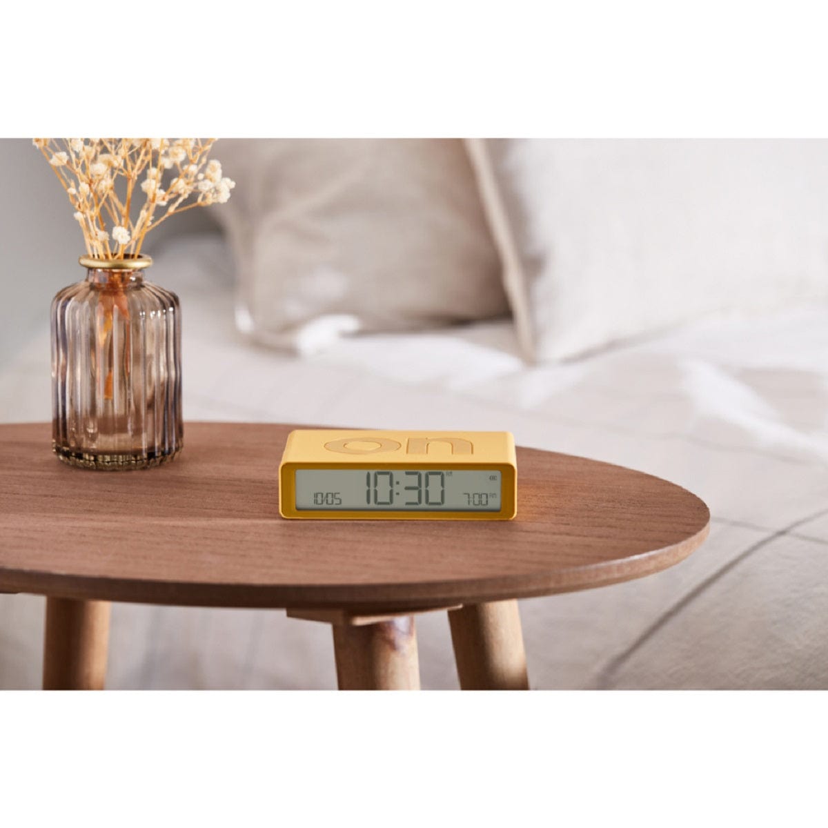 Lexon Flip Classic LCD Alarm Clock