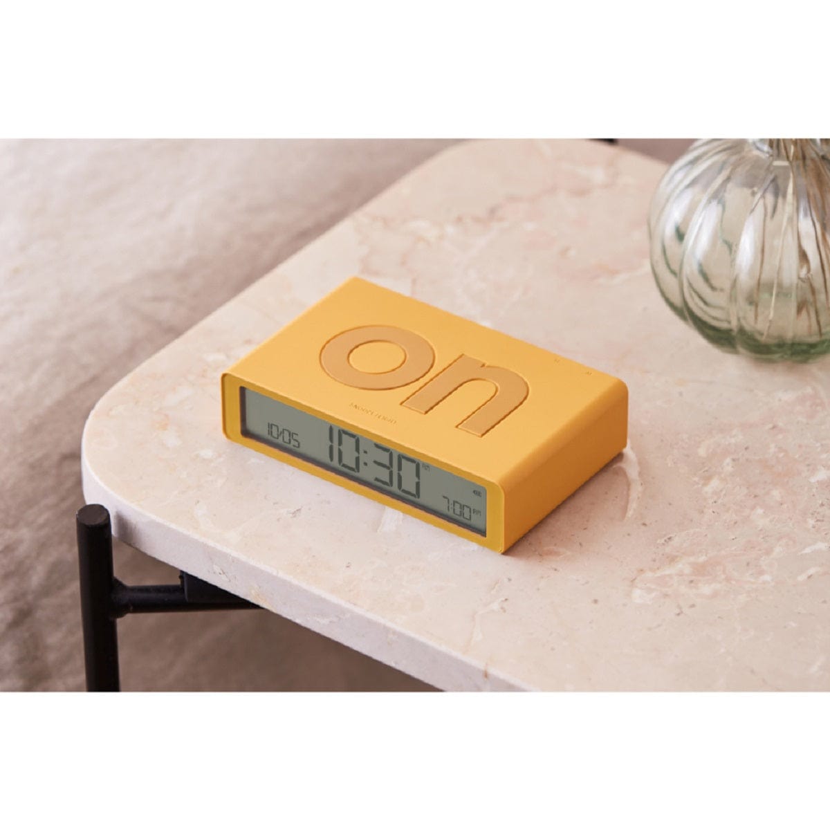 Lexon Flip Classic LCD Alarm Clock