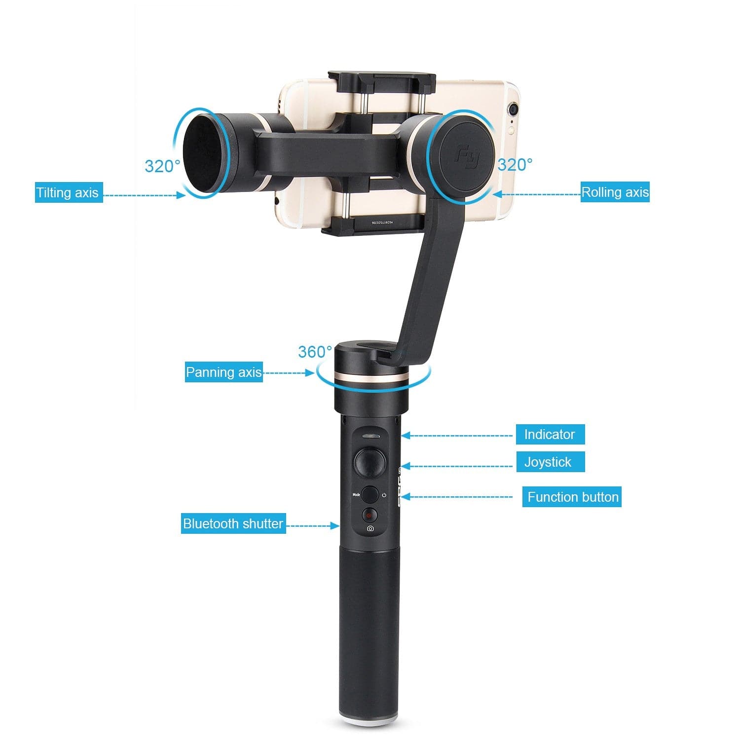 Feiyu SPG C 3-Axis Handheld Gimbal