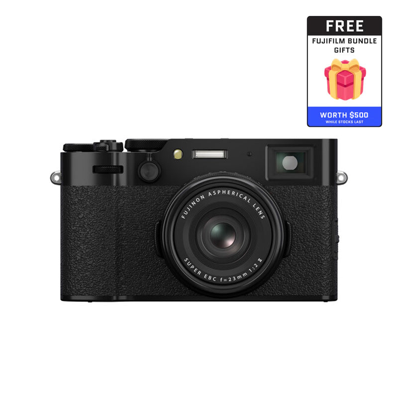 [Pre-Order] FUJIFILM X100VI Digital Camera 40.2MP BSI Sensor 6.2K Video 23mm F2 Lens