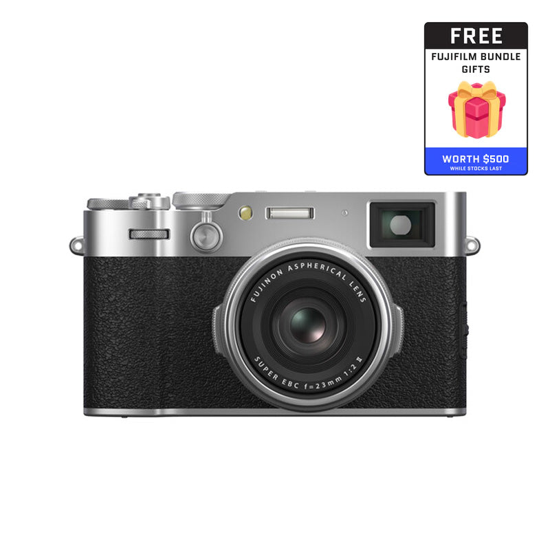 [Pre-Order] FUJIFILM X100VI Digital Camera 40.2MP BSI Sensor 6.2K Video 23mm F2 Lens