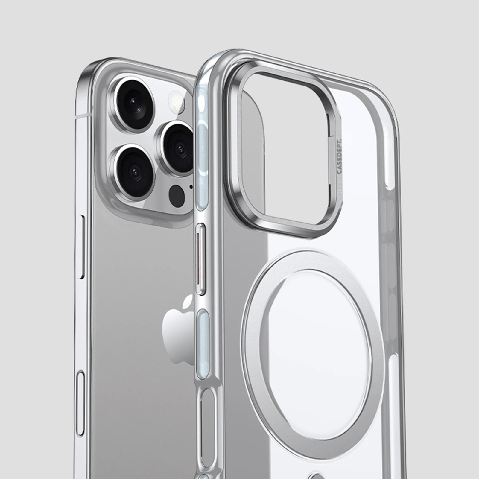 Casedept. EverClear MagSafe Case for iPhone 16 Series