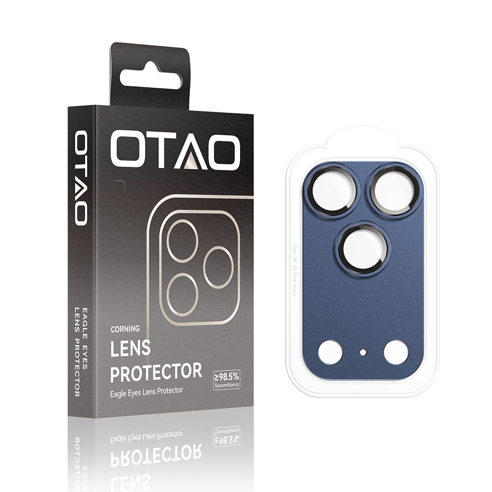 OTAO Metal Base Camera Lens Protector For iPhone 17 Pro Max
