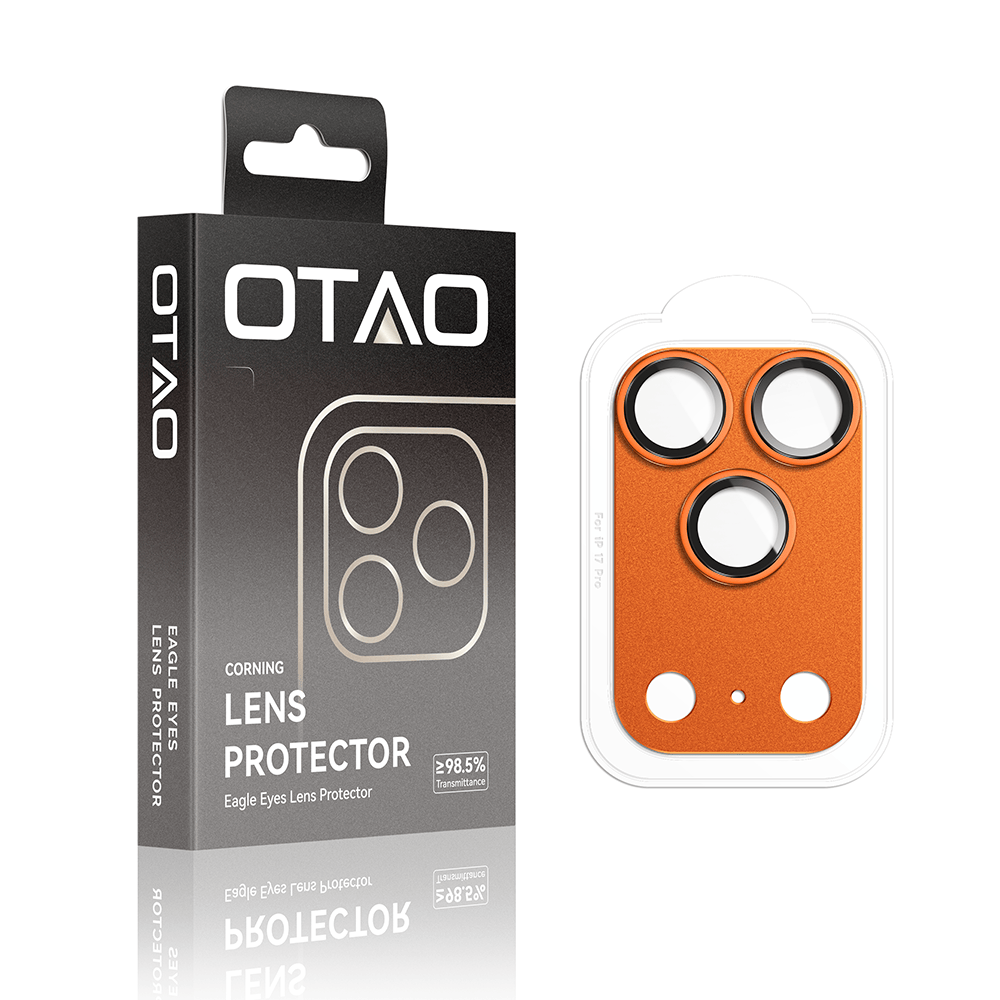 OTAO Metal Base Camera Lens Protector For iPhone 17 Pro