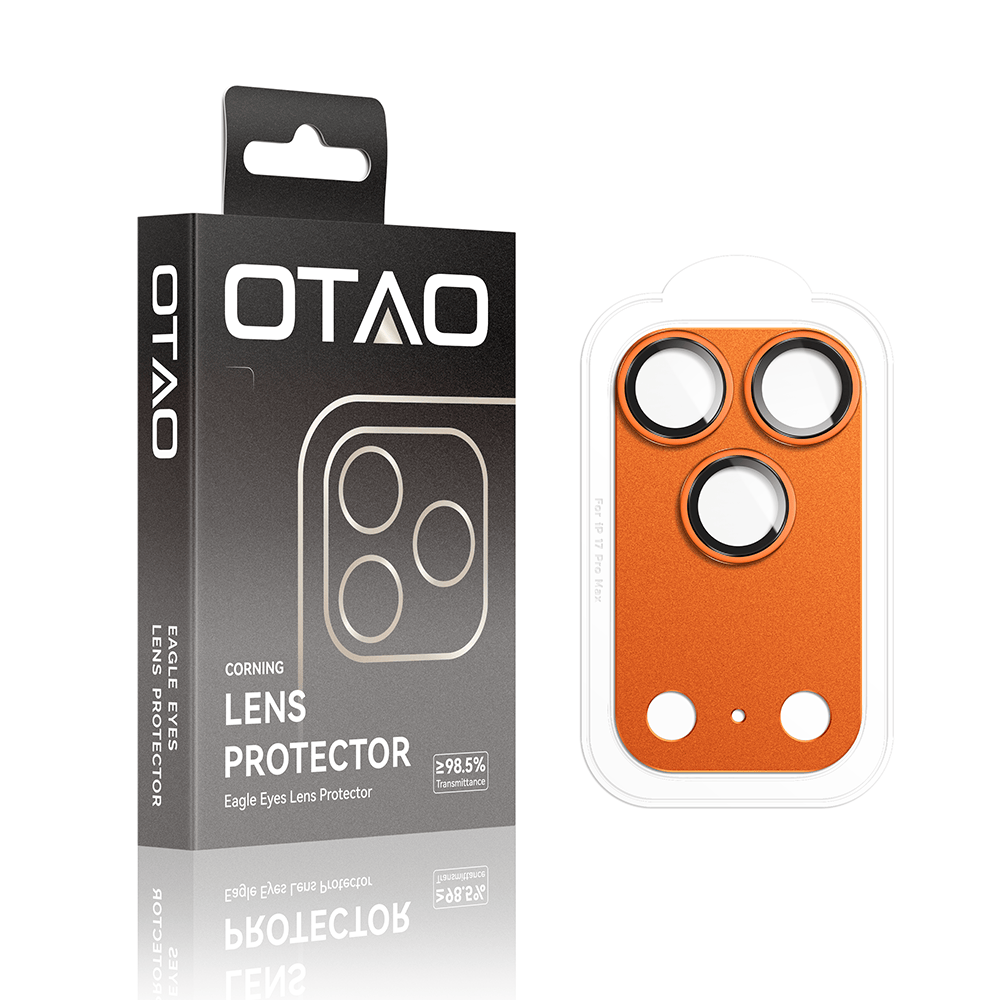 OTAO Metal Base Camera Lens Protector For iPhone 17 Pro Max