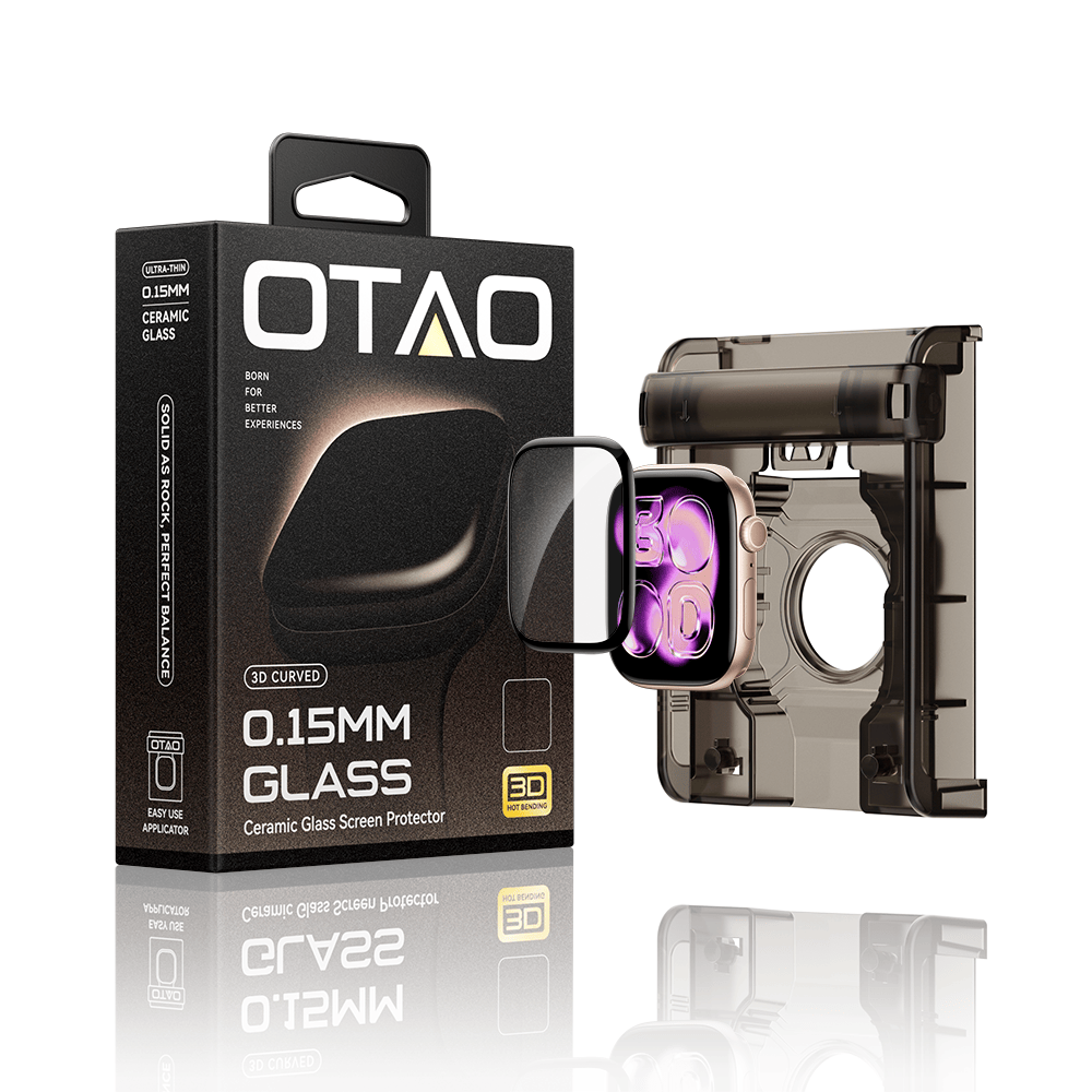 OTAO Ceramic Glass Screen Protector For Apple Watch Series 10 and 11
