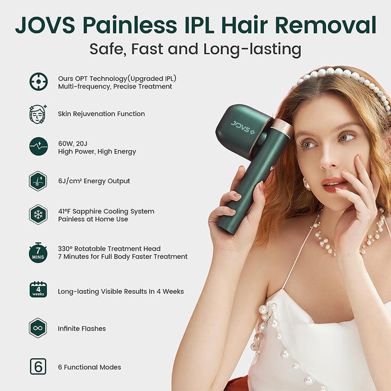 Jovs A336 VENUS PRO II Ⅱ IPL Hair Removal Safe Private Hair Removal Device