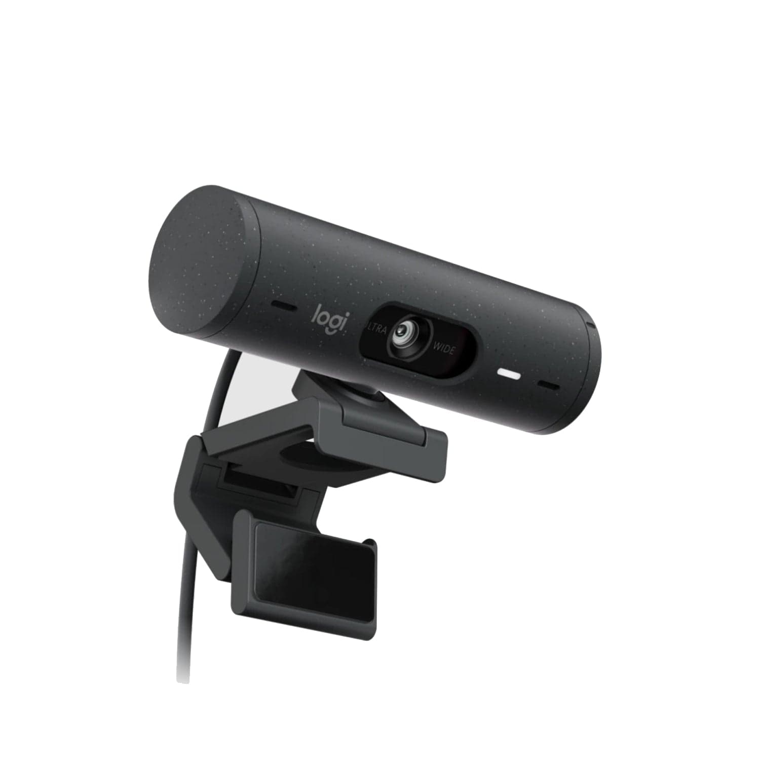 Logitech Brio 500 Full 1080p Webcam with Auto Light Correction, Show Mode, Dual Noise Reduction Mics Graphite