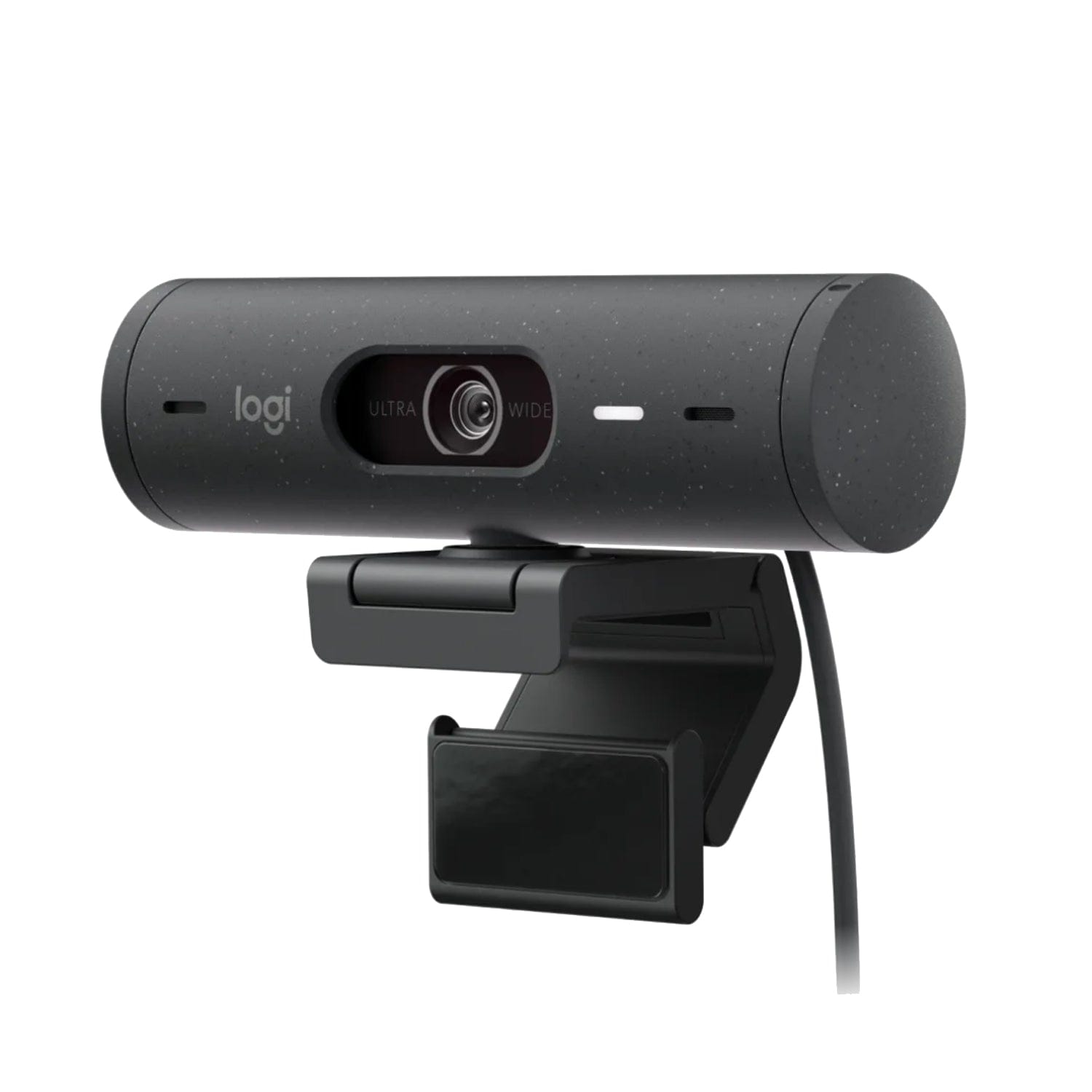 Logitech Brio 500 Full 1080p Webcam with Auto Light Correction, Show Mode, Dual Noise Reduction Mics Graphite