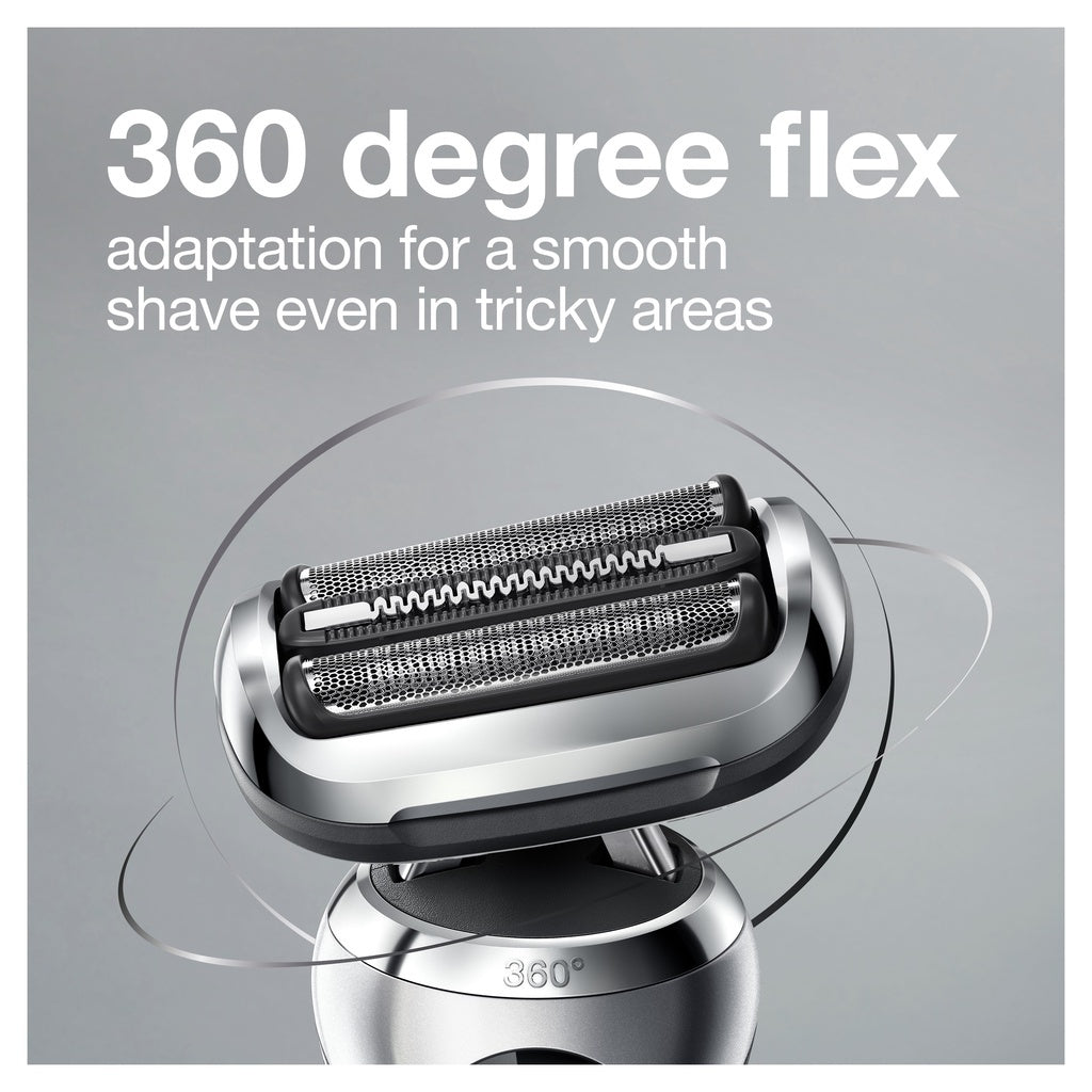 Braun Series 7 71-S7500cc Wet & Dry Shaver with SmartCare Center and 1 Attachment