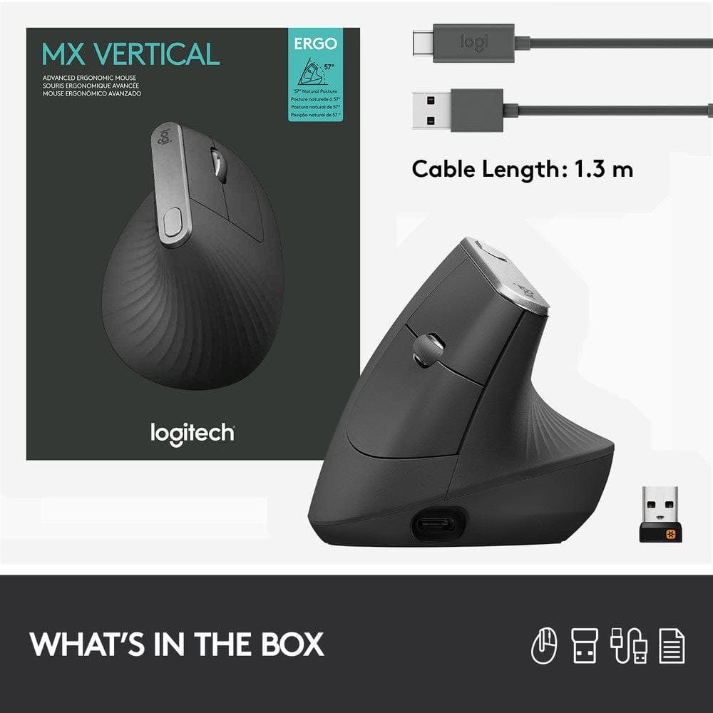 Logitech MX Vertical Wireless Mouse