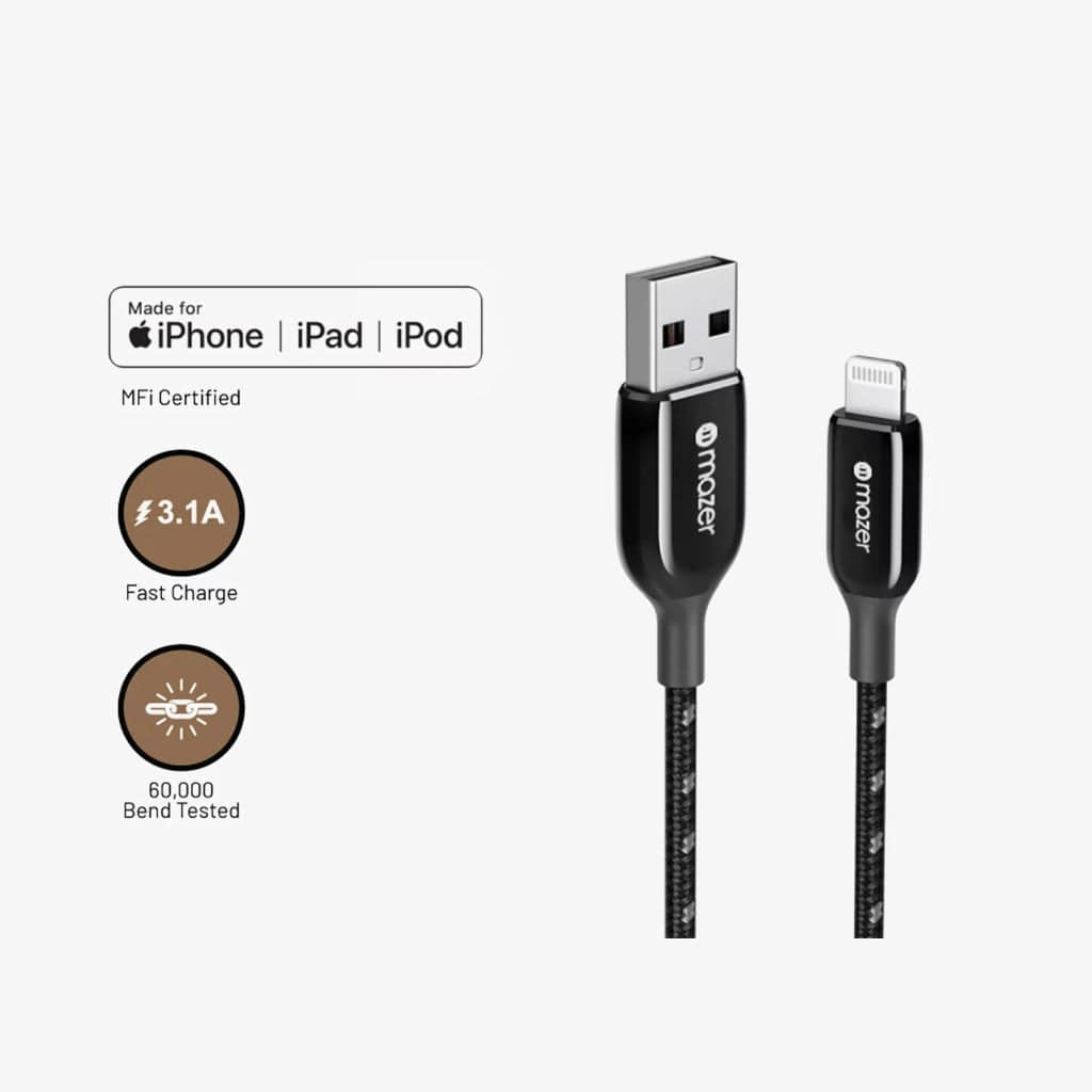 Mazer Infinite.LINK Pro 3 Premium USB-A to USB-C 1.25m Cable