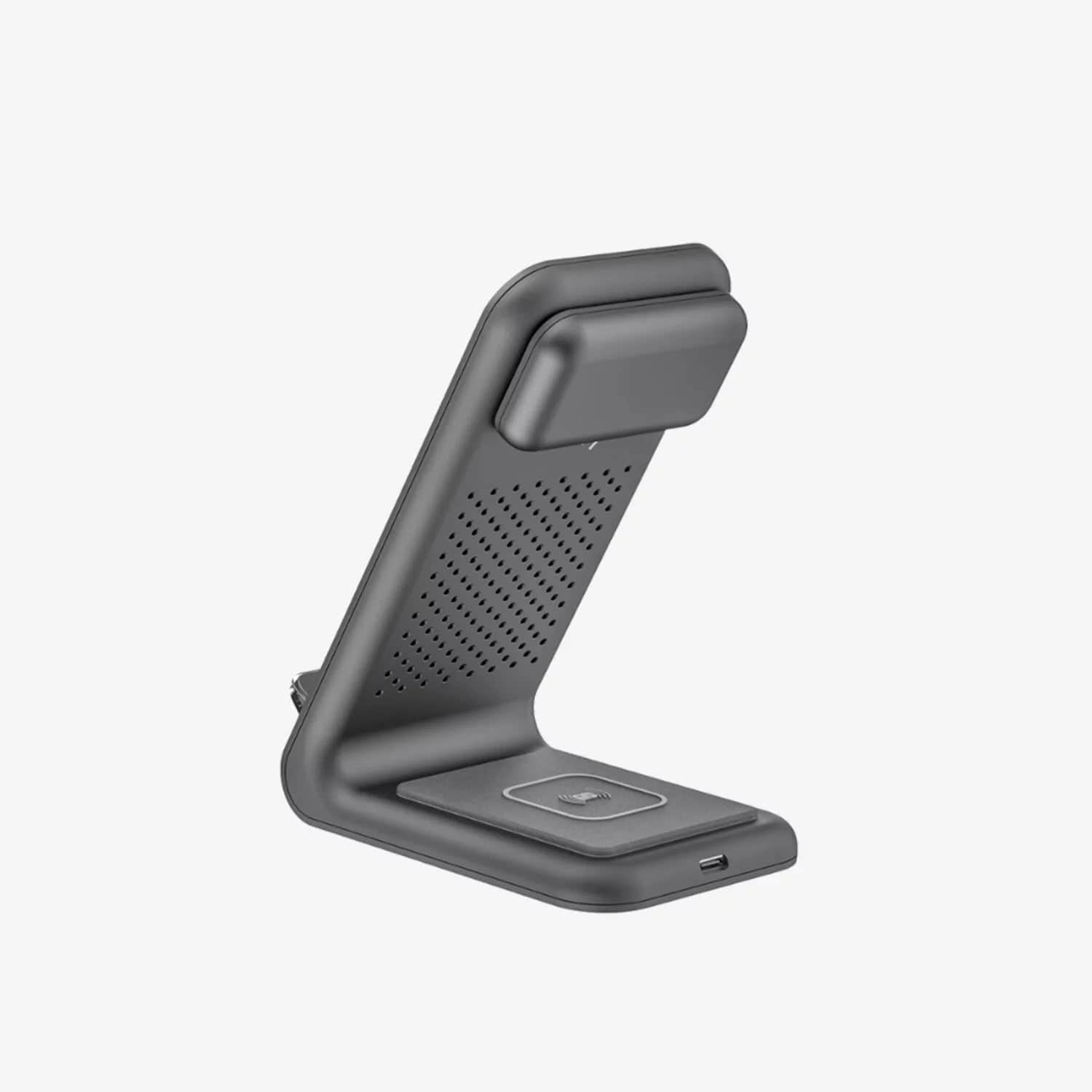 Mazer Wi.Desk 25W 3-in-1 Wireless Charging Stand Black