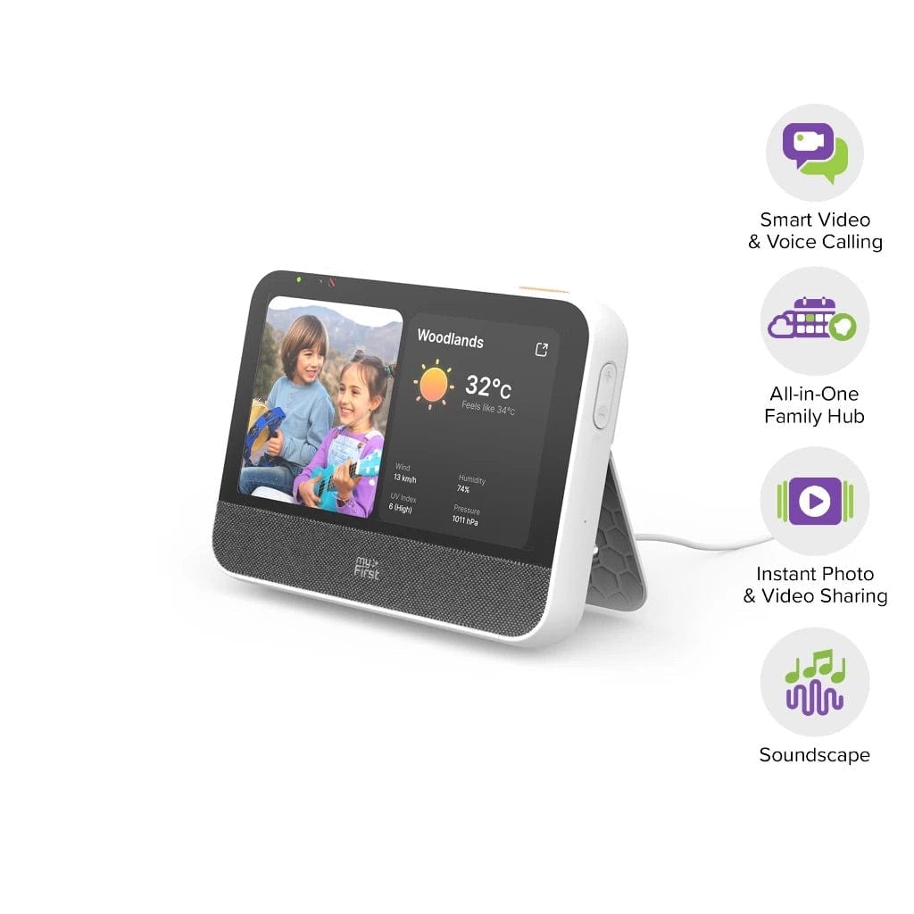 myFirst Frame Clario 7-inch Kid-Safe Smart Display & Digital Photo Frame