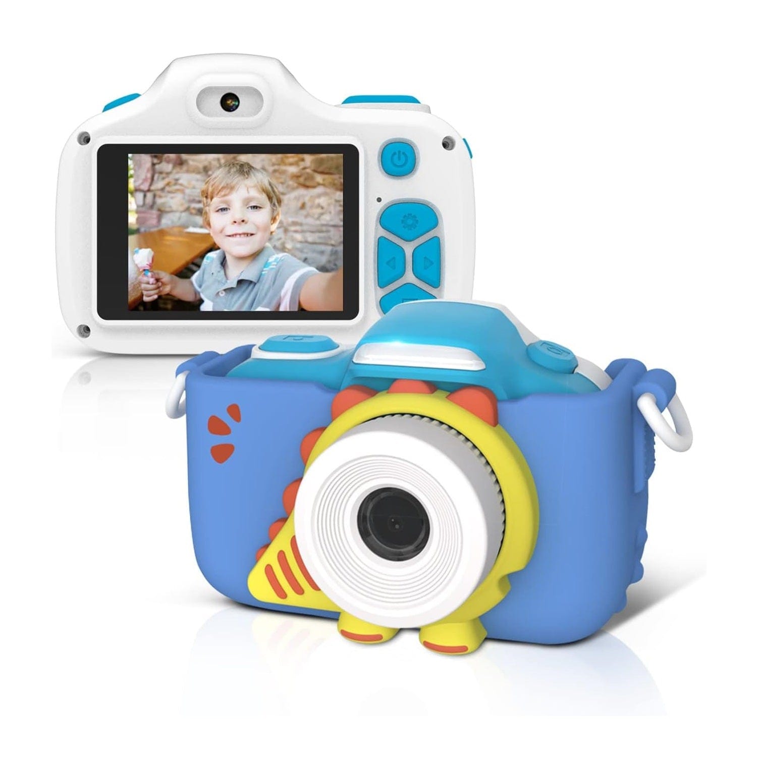 myFirst Camera 3 Selfie Lens Camera for Kids Blue