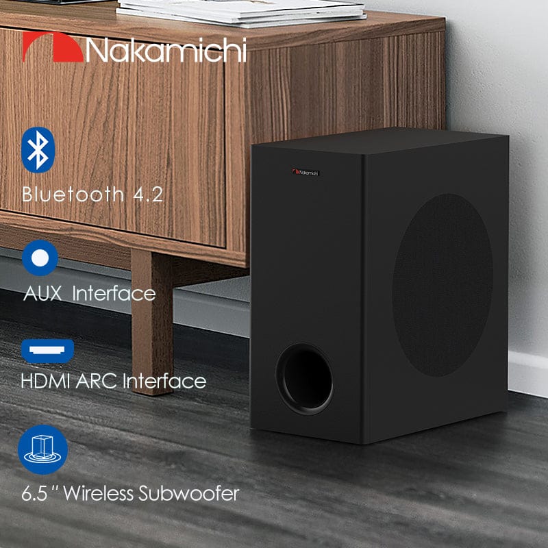 Nakamichi Apollo 220 Bluetooth Soundbar with Subwoofer