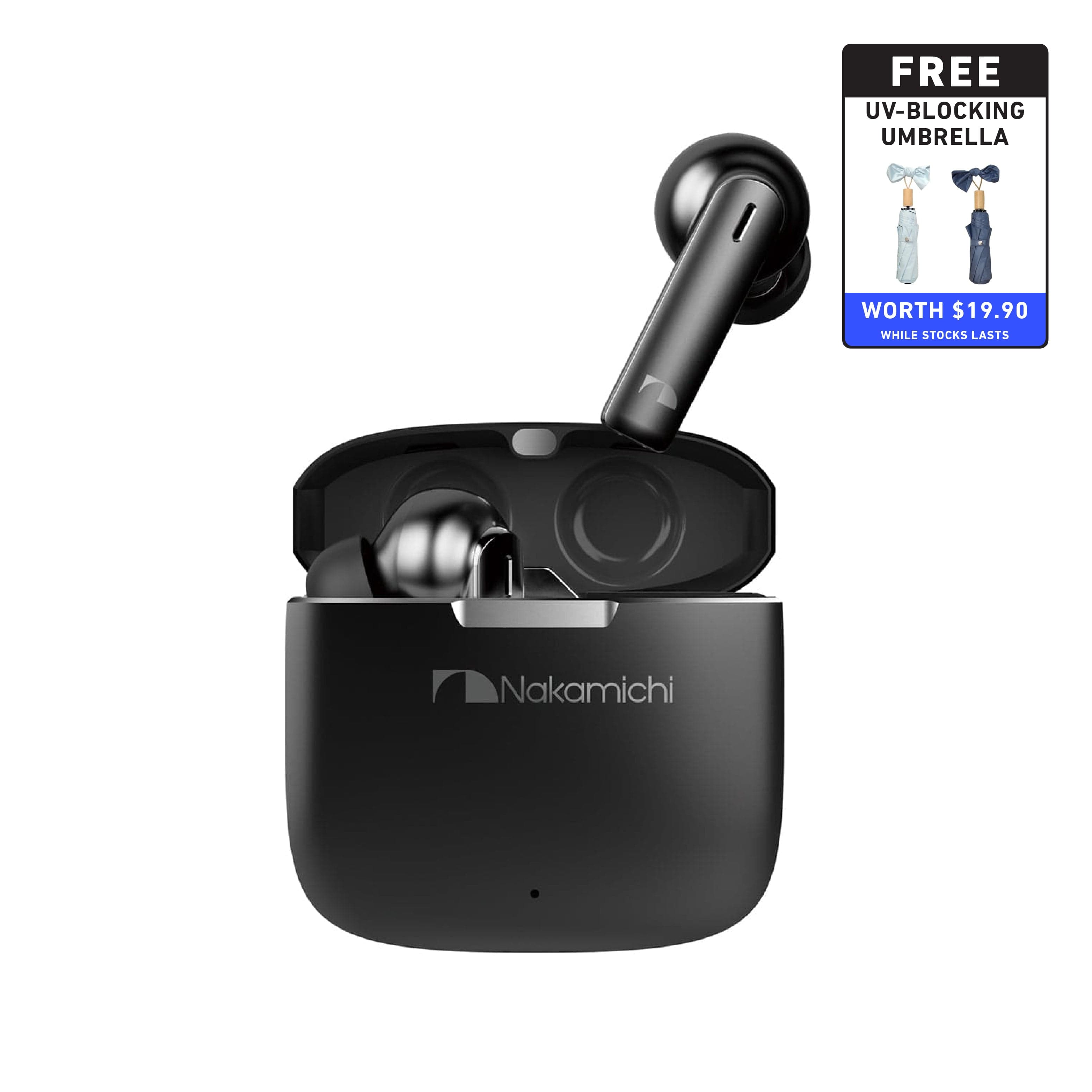 Nakamichi P800 Hybrid ANC True Wireless Earbuds