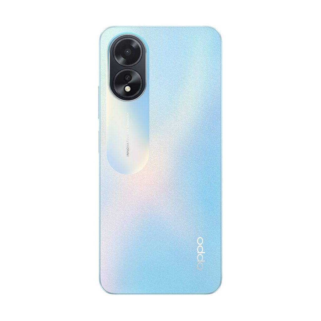 OPPO A18 Smartphone, 4GB+128GB 4GB + 128GB / Glowing Blue