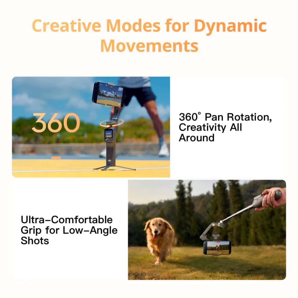 DJI Osmo Mobile 8P Pro Framing And Tracking Phone Gimbal