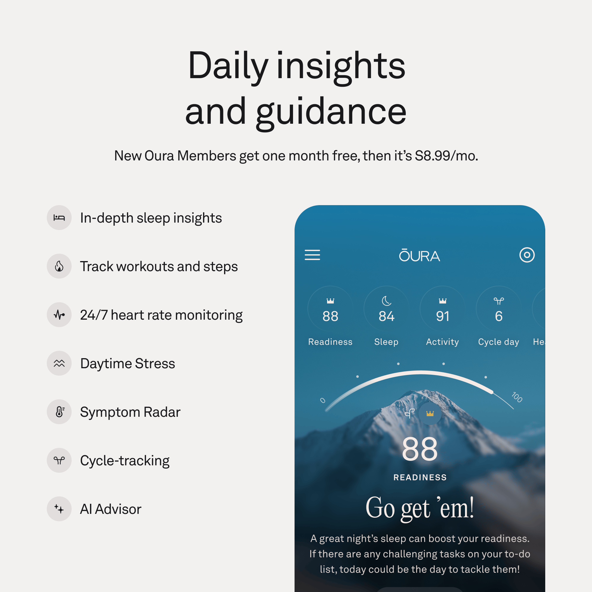 ŌURA Ring 5 Smart Ring
