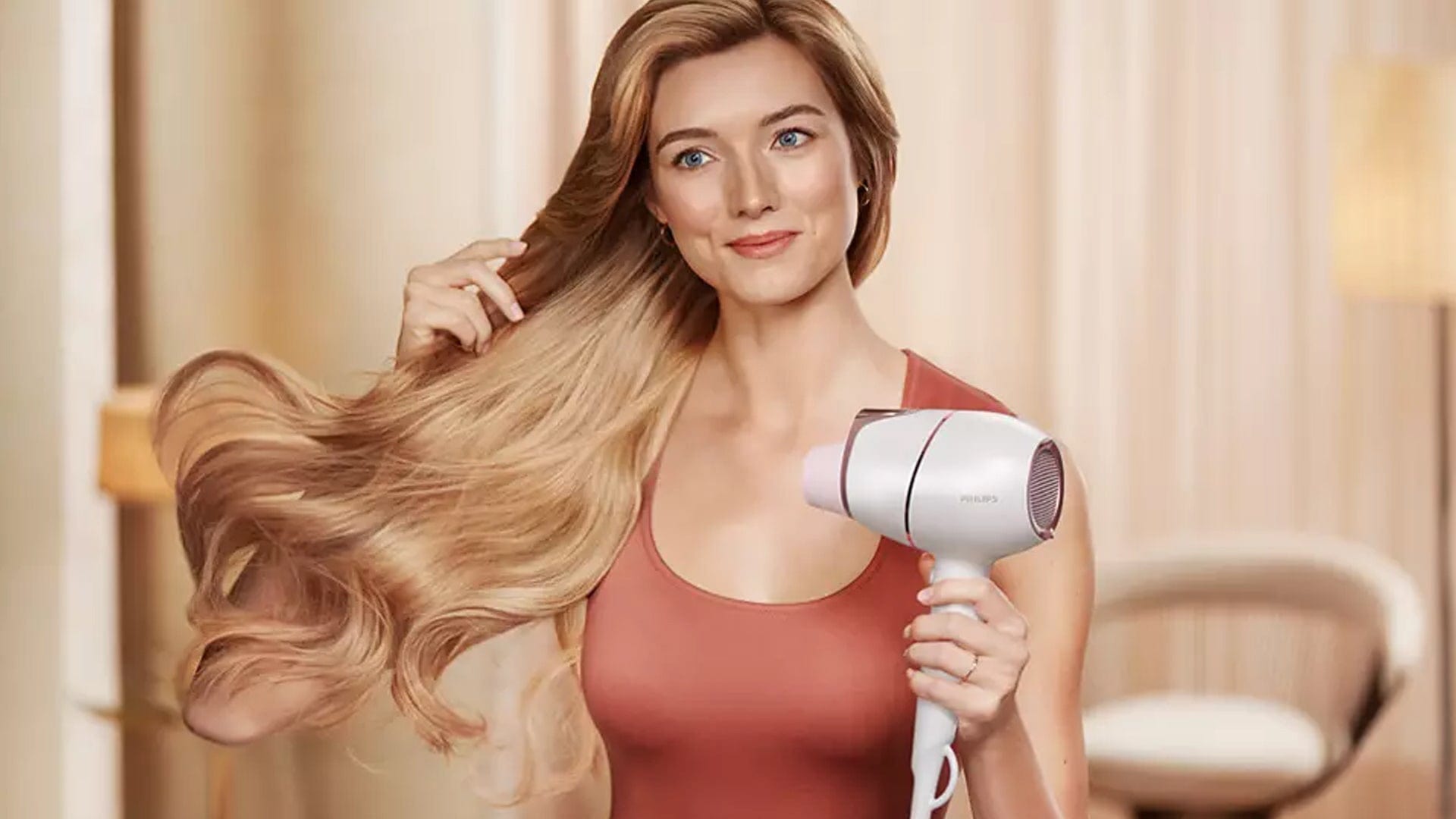 Philips BHD628/03 Prestige Hair Dryer with SenseIQ