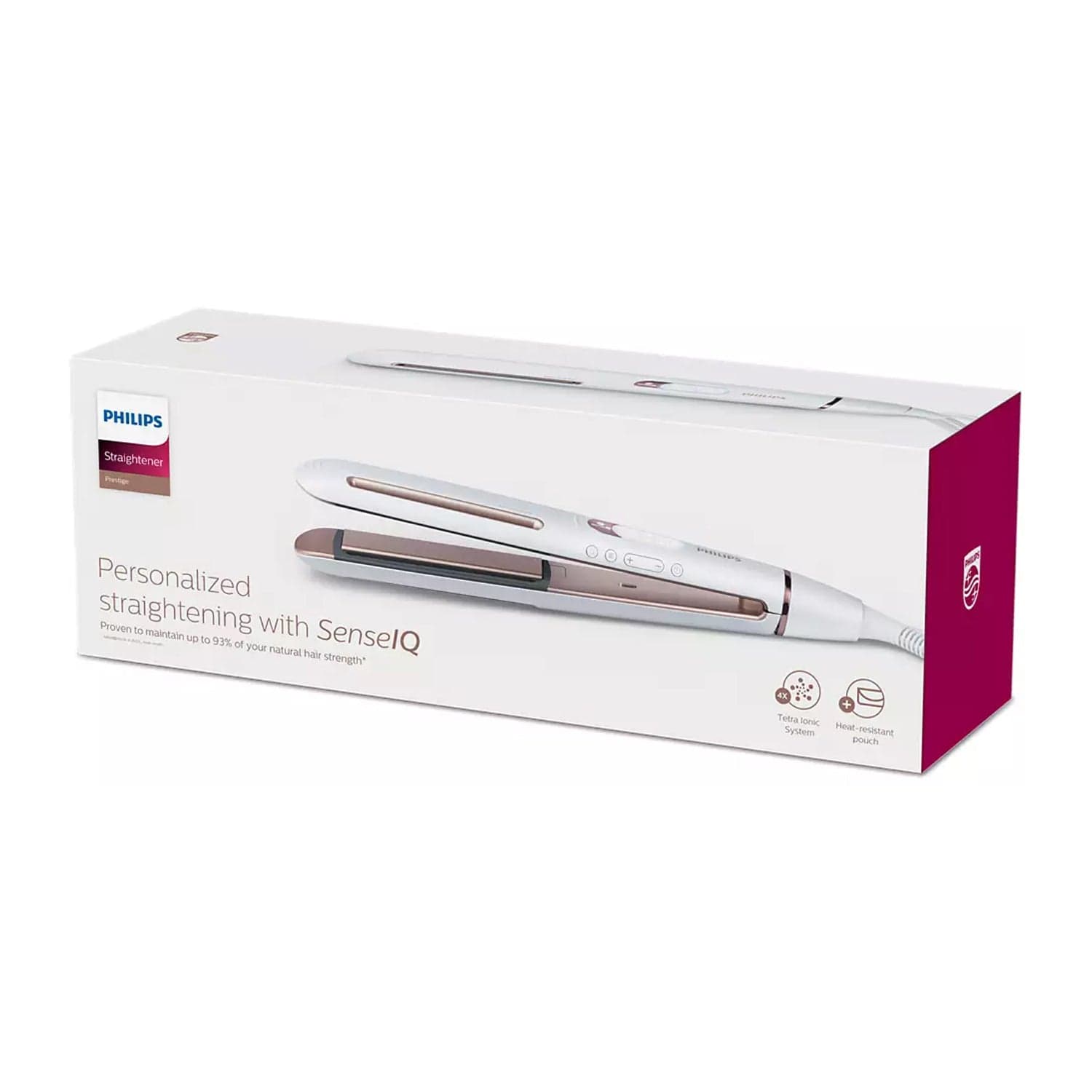 Philips BHS830/03 Hair Straightener with SenseIQ