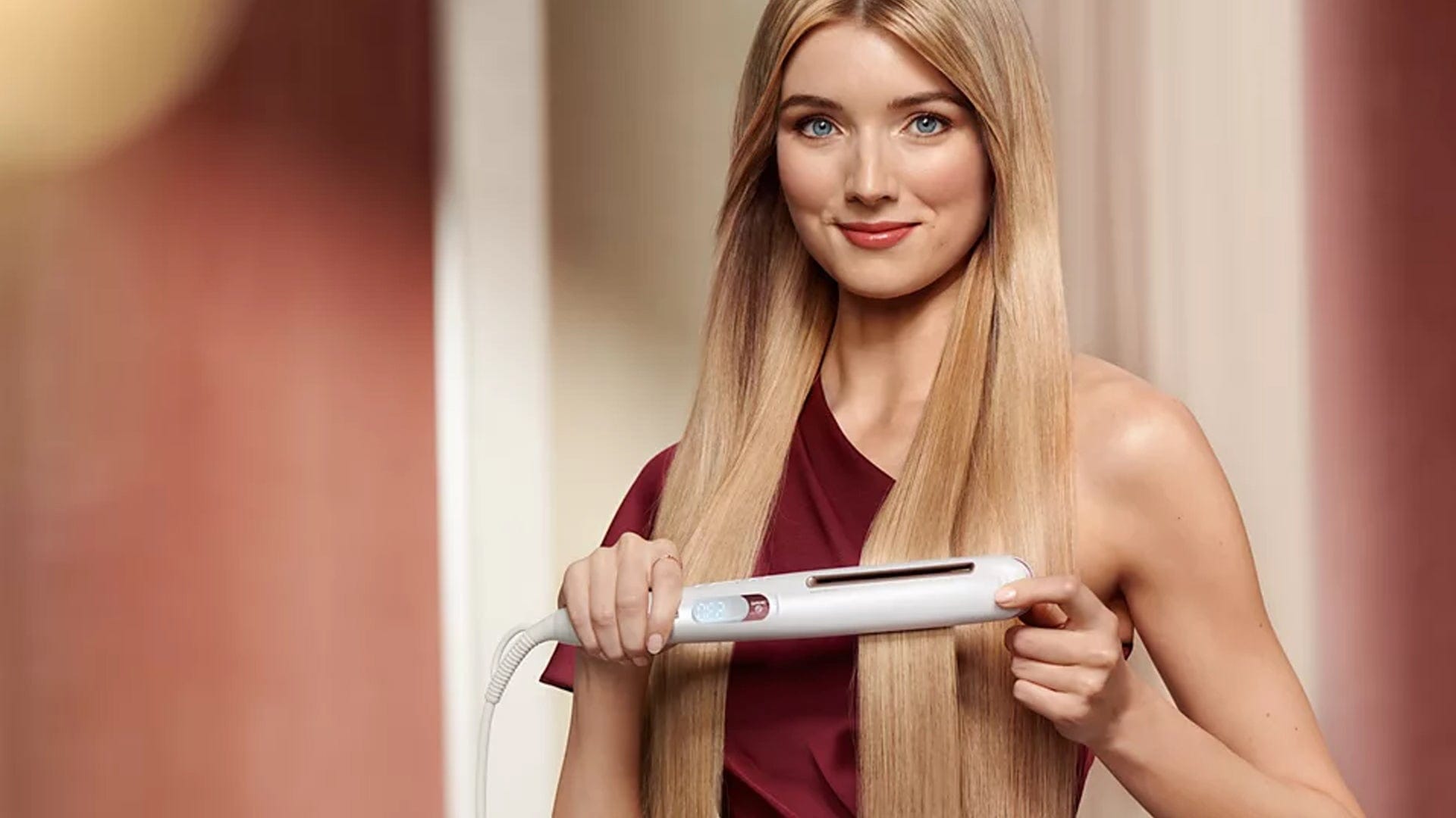 Philips BHS830/03 Hair Straightener with SenseIQ