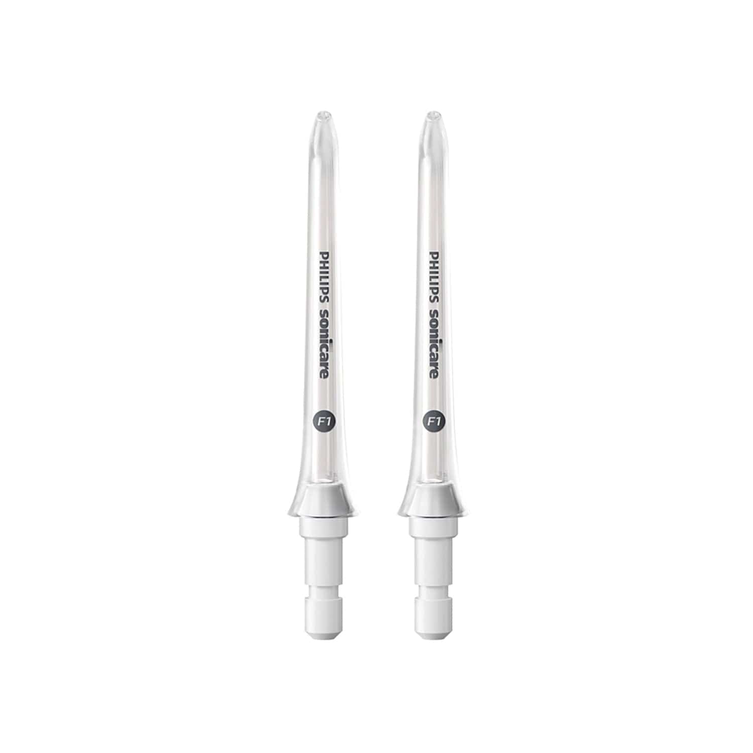 Philips HX3042/00 Sonicare F1 Standard Oral Irrigator Nozzle Twin Pack for Philips Power Flosser