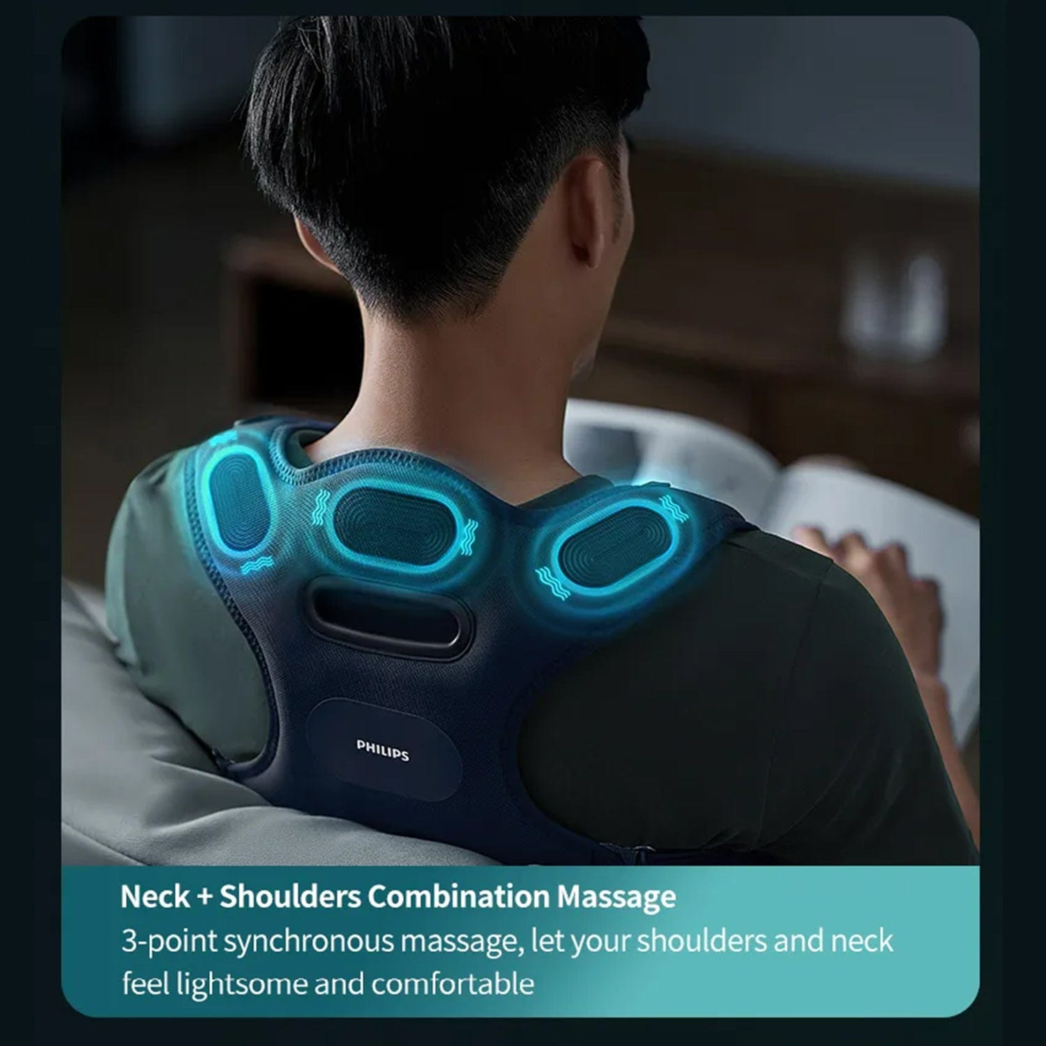 Philips PPM4361 Massage Back Brace Massager