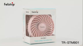 Feliztrip TR-STM801 Table & Mini Portable Fan