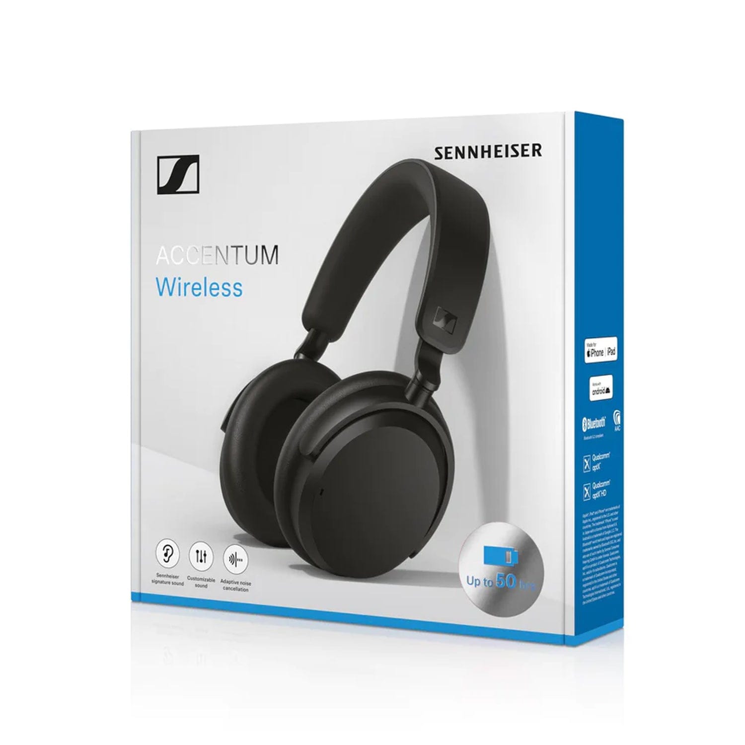 Sennheiser Accentum Wireless Headphones with Hybrid ANC