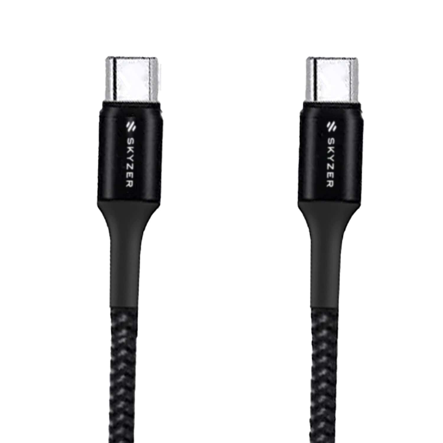 Skyzer 100W Premium USB-C to USB-C Braided Nylon Cable