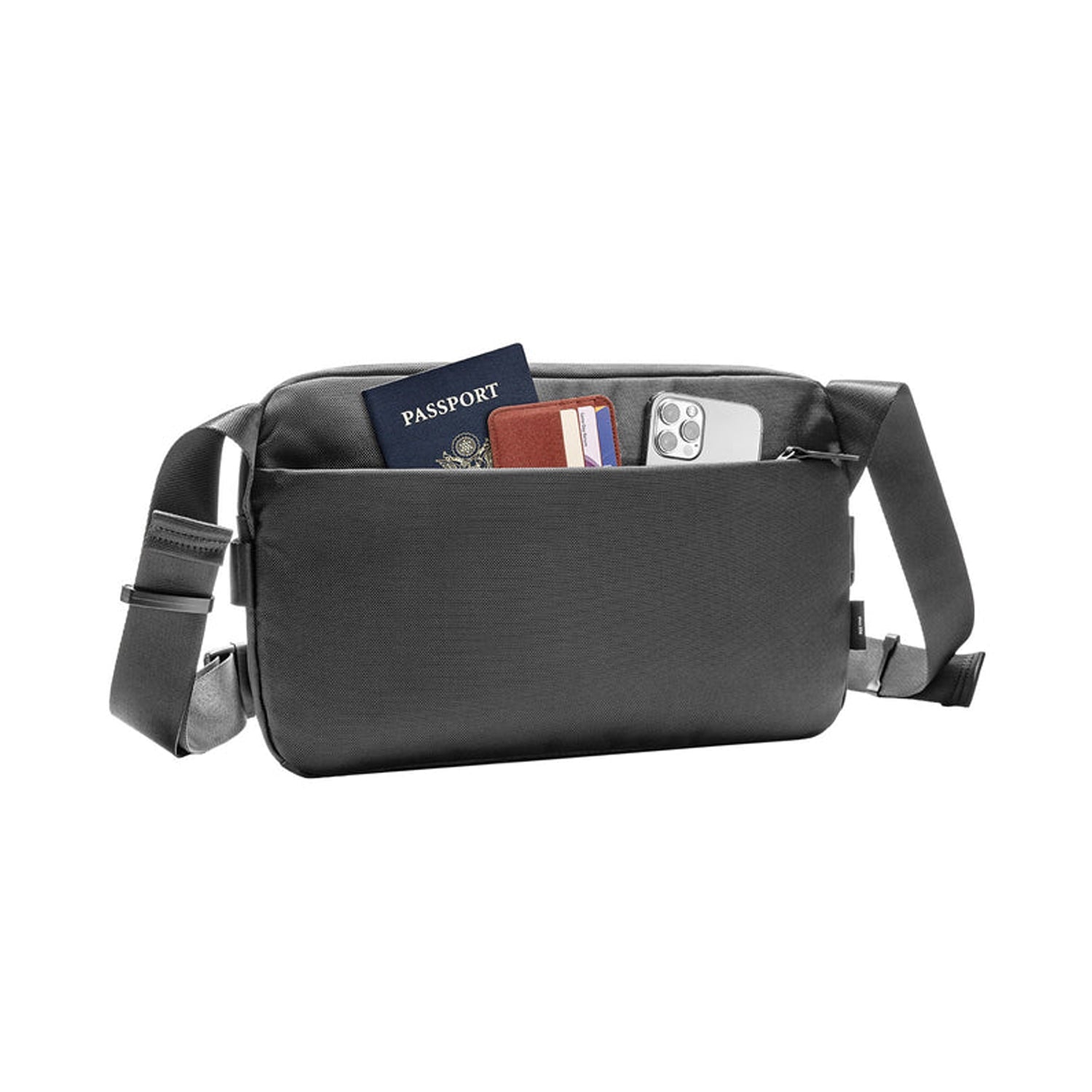 Tomtoc Explorer Series H02 Sling Bag with Minimalist EDC Design 7L Black