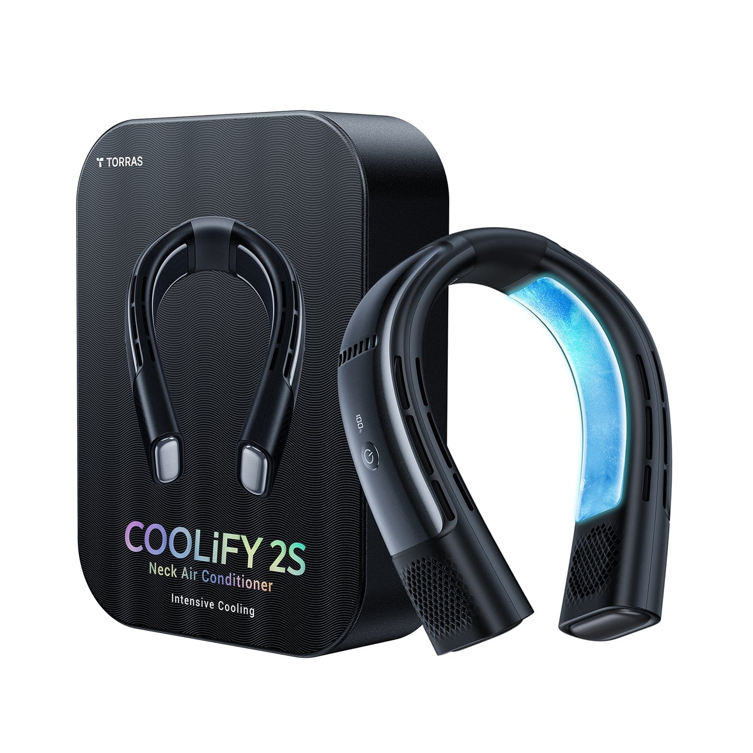 Torras Coolify 2S Wearable Neck Air Conditioner Black