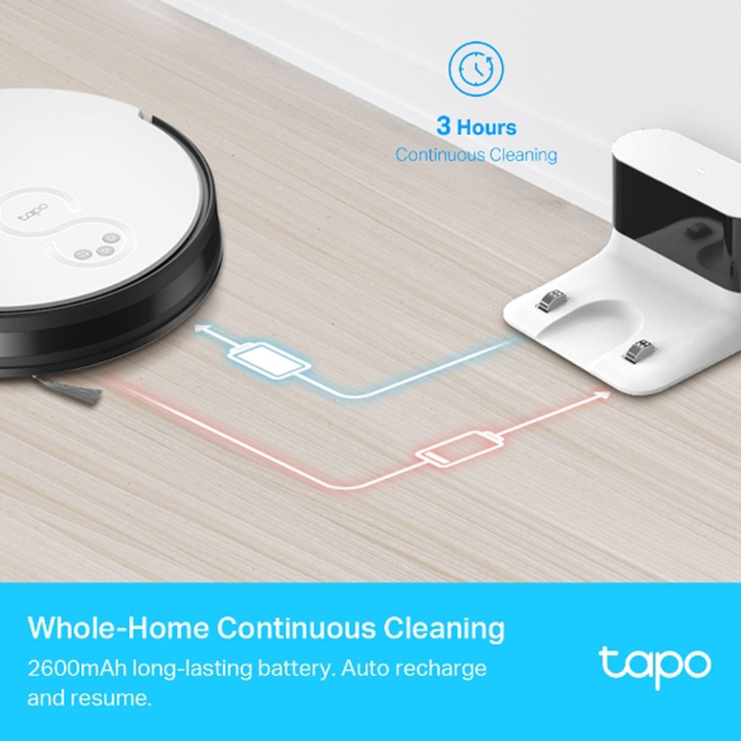 TP-Link Tapo RV10 Robot Vacuum & Mop Combo