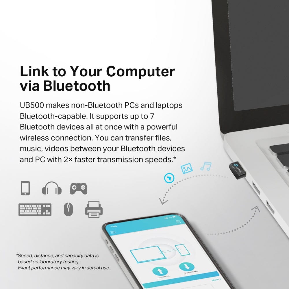 TP-Link UB500 Bluetooth 5.0 Nano USB Adapter