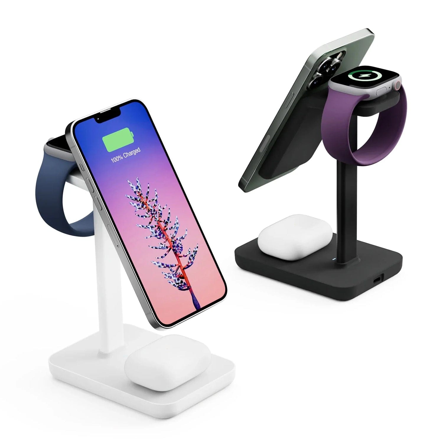 Twelve South HiRise 3 3-in-1 Wireless Charging Stand for MagSafe iPhones, AirPods & Apple Watches