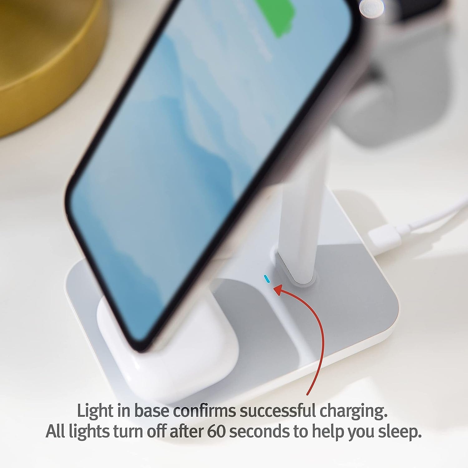 Twelve South HiRise 3 3-in-1 Wireless Charging Stand for MagSafe iPhones, AirPods & Apple Watches