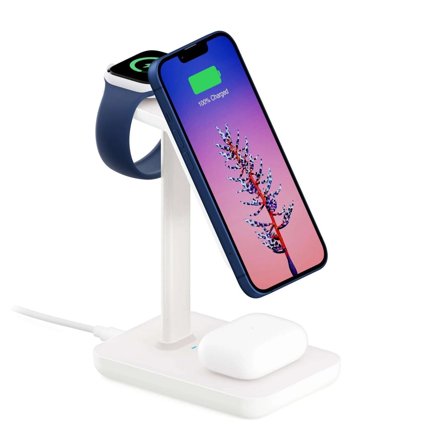 Twelve South HiRise 3 3-in-1 Wireless Charging Stand for MagSafe iPhones, AirPods & Apple Watches