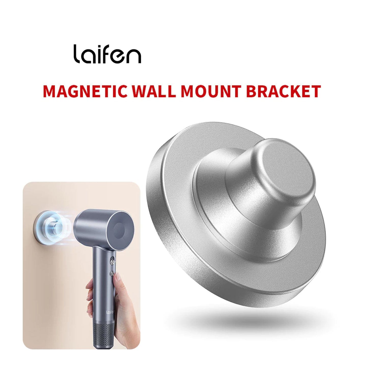 FREE Laifen Hair Dryer Holder Magnetic Wall Mount Bracket