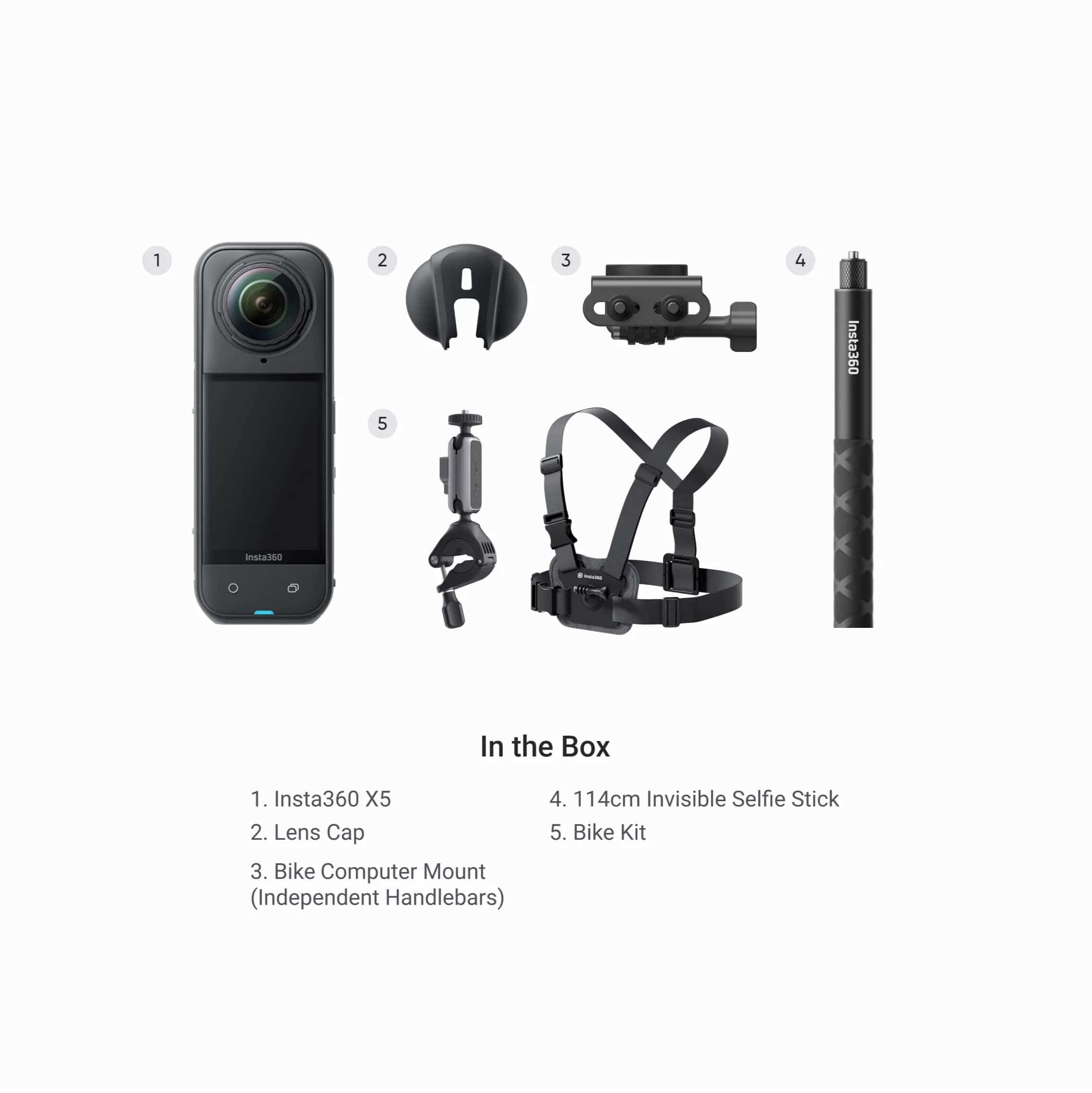 Insta 360 ONE X5 | 8K30fps 360 Action Camera