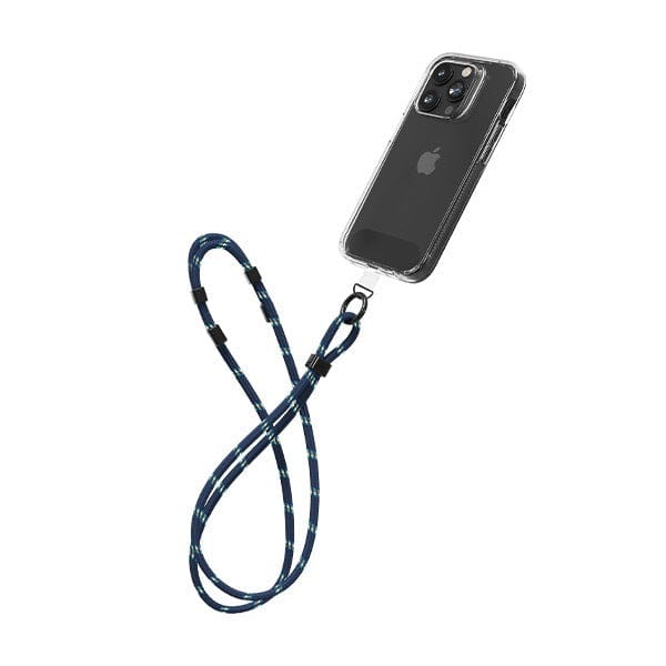 ZAGG Universal Phone Lanyard & Cross-Body Phone Strap Blue